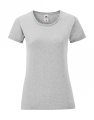 Dames T-shirt Iconic Fruit of the Loom 61-432-0 Heather Grey